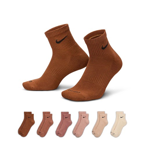 Nike Everyday Plus Medium Cushion 6 Pack Quarter Running Socks - Primary Image