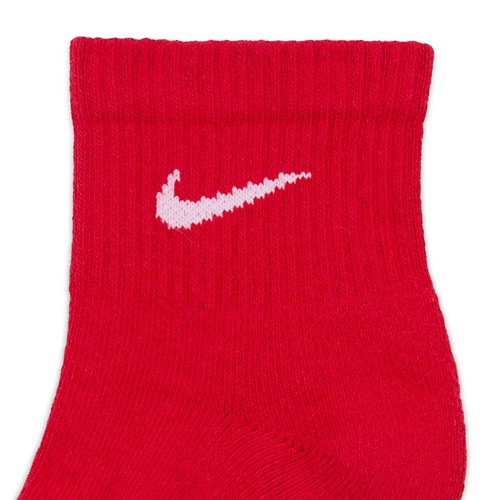 Adult Nike Everyday Plus Cushioned Training 6 Pack Quarter Running Socks