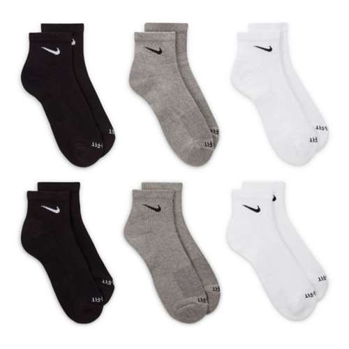 Adult janoski Nike Everyday Plus Cushioned 6 Pack Ankle Running Socks