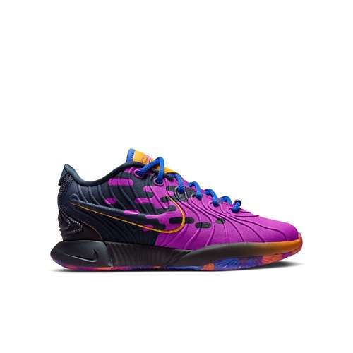 Little Kids' nike ash LeBron XXI SE Basketball Shoes