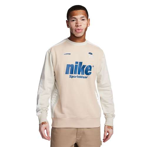 Nike sportswear fashion colorblocked fleece sweatshirt