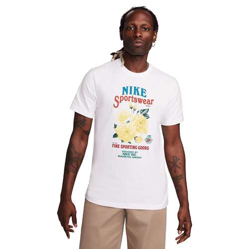 Nike floral sales t shirt mens