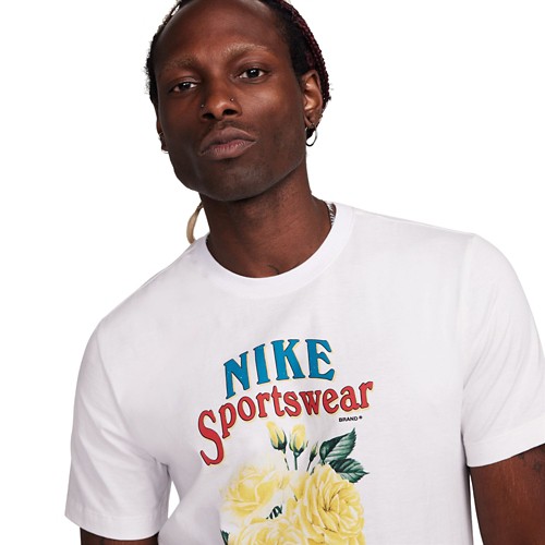 Nike shirt floral best sale