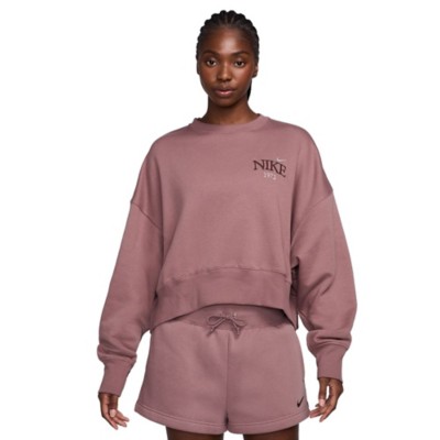 Women's Nike Sportswear Phoenix Fleece Oversized Cropped Crewneck Sweatshirt
