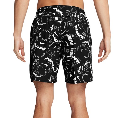 Nike Challenger Dri Fit Shorts Black White Black