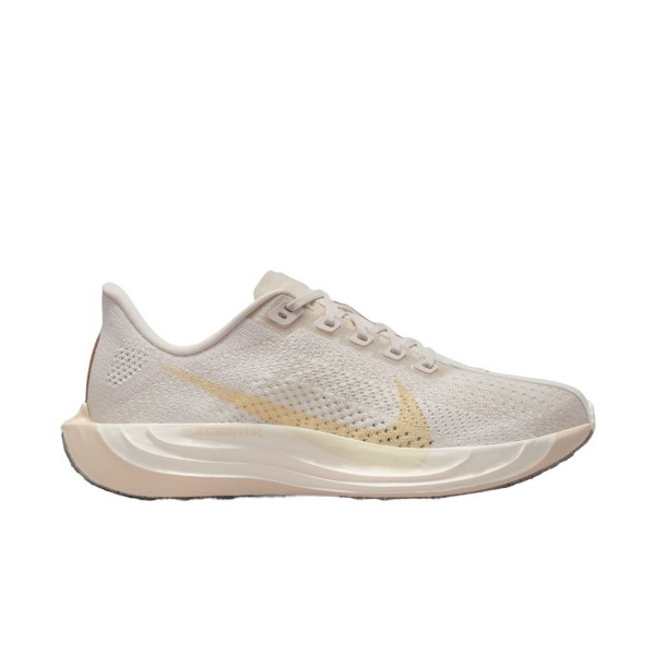 Women's Nike Pegasus Plus Running Shoes 6 Regular Lt Orewood Brn/Coconut Milk-Sail