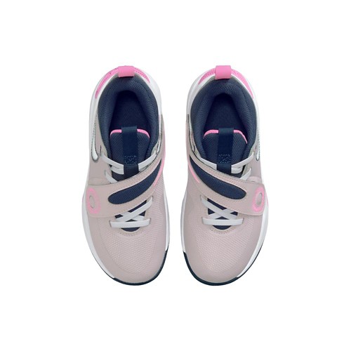 Big Kids' Nike Team Hustle D 11 Hook N Loop Basketball Shoes