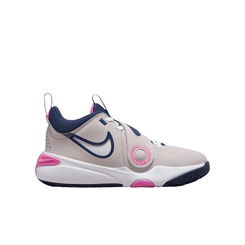 Big Kids' Nike Team Hustle D 11 Hook N Loop Basketball Shoes