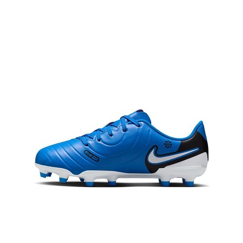 Nike Kids Tiempo Legend 10 Club FG Soccer Cleats Size 5.5 Blue White
