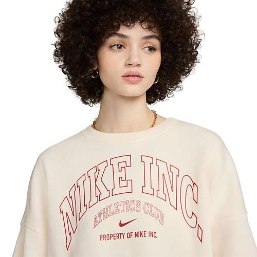 Women's Nike Sportswear Phoenix Fleece Vintage Crewneck Sweatshirt