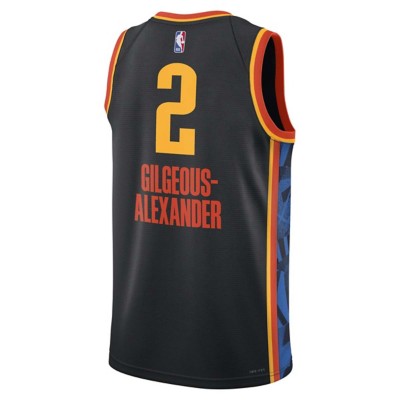 Nike Oklahoma City Thunder Shai Gilgeous-Alexander #2 2024 City Edition Jersey