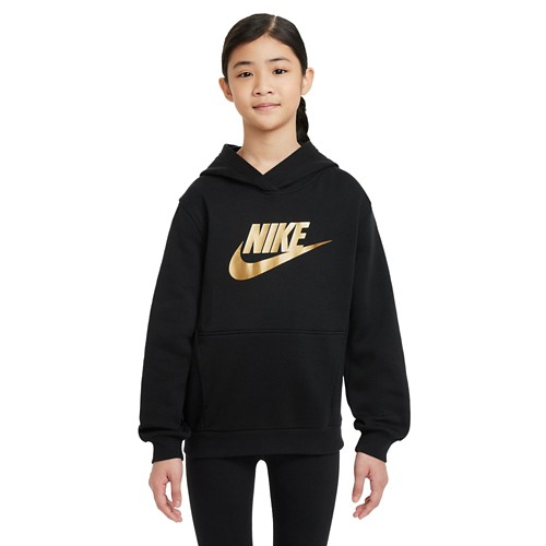 Nike metallic logo hoodie hotsell