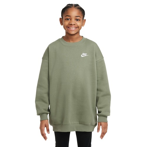 Kids Nike Sportswear Club Fleece Oversized Crew Neck Sweatshirt SCHEELS