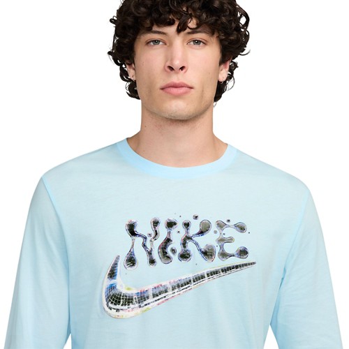 Men s Nike Sportswear Club Metal Long Sleeve T Shirt SCHEELS