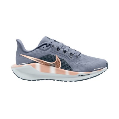 Women's Nike Pegasus 41 Running Shoes - Ashen Slate/Mtlc Red Bronze-Armory Navy