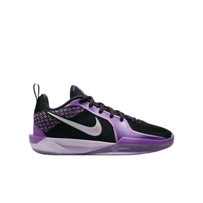 Big Girls' Nike Sabrina 2 "Court Vision" Basketball Shoes - Cave Purple/White-Black Raspberry