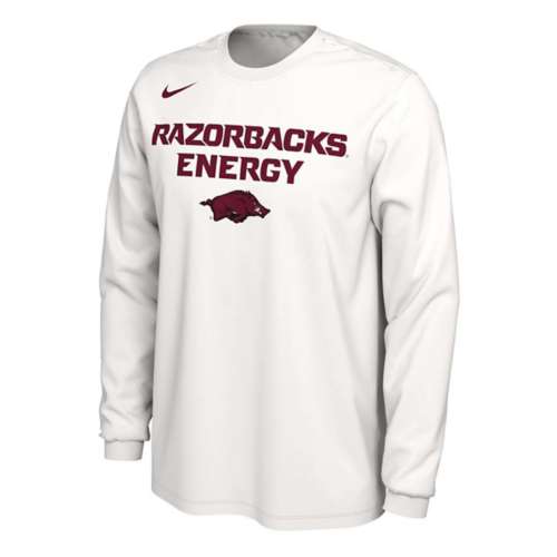 Nike Arkansas Razorbacks Energy Bench Long Sleeve T-Shirt