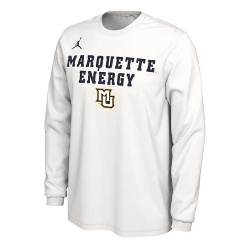 Nike Marquette Golden Eagles Energy Bench Long Sleeve T-Shirt