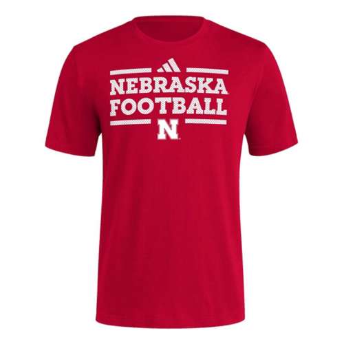 adidas Nebraska Cornhuskers Locker Room Practice T-Shirt