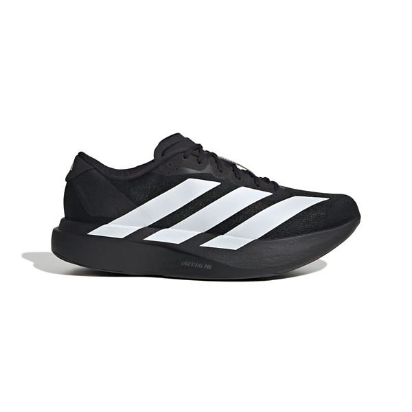 Men's adidas Adizero EVO SL Running Shoes 8 Regular Black/White/Black