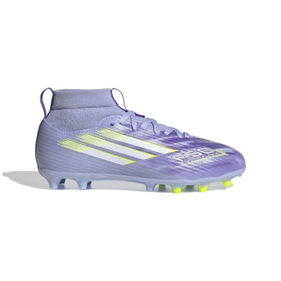 adidas F50 ホワイト/パープル FG Football Boots adidas Kids F50 League FG/MG Messi Ftwr White