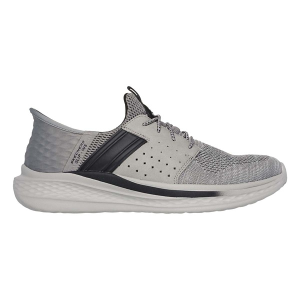 Men's Skechers Men's Skechers Slade Ocon Shoes Sneakers 8.5 Regular Grey Heather