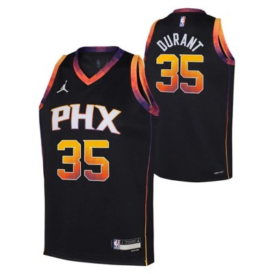 Nike Men's Phoenix Suns Kevin Durant #35 Statement Swingman Jersey, XL, Black