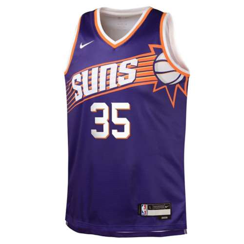Kids Phoenix Suns Kevin Durant #35 Nike Black 2021 Swingman Jersey - City  Edition