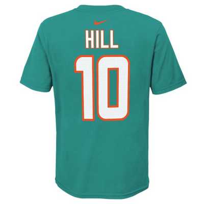 Nike Youth Miami Dolphins Tyreek Hill #10 Green T-Shirt