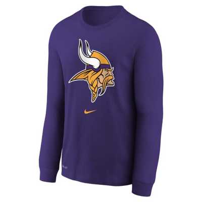 Minnesota Vikings Youth Primary Logo T-Shirt - Purple