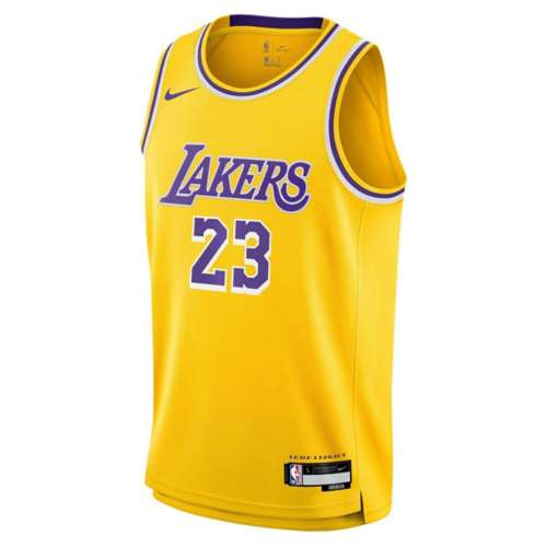 Nike Men's Los Angeles Lakers Block T-Shirt - Purple - L Each