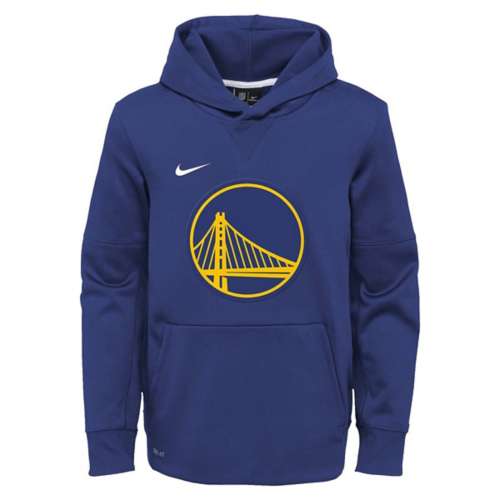 Nike Kids' Golden State Warriors Logo Hoodie