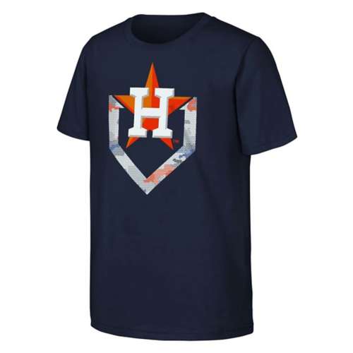 Genuine Stuff Kids' Houston Astros Camo Tech T-Shirt