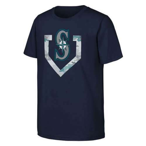 Genuine Stuff Kids' Seattle Mariners Camo Tech T-Shirt
