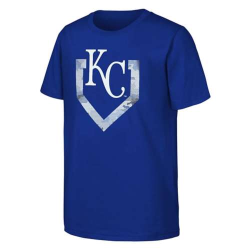 Genuine Stuff Kids' Kansas City Royals Camo Tech T-Shirt