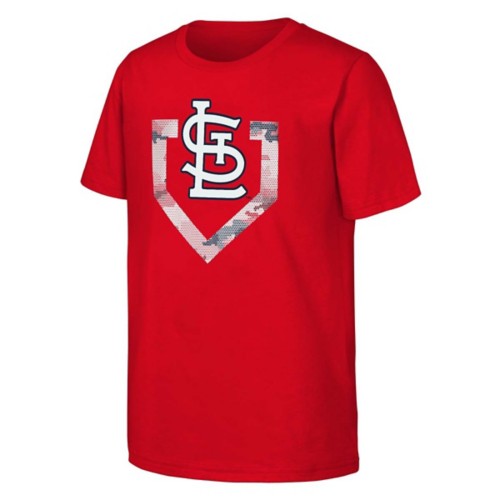 Genuine Stuff Kids St. Louis Cardinals Camo Tech T Shirt