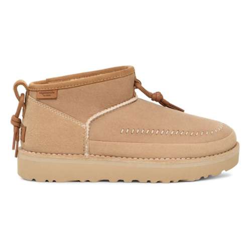 Adult UGG Ultra Mini Crafted Regenerate Shearling Boots