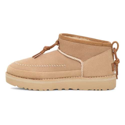 Women's UGG Ultra Mini Crafted Regenerate Shearling Boots