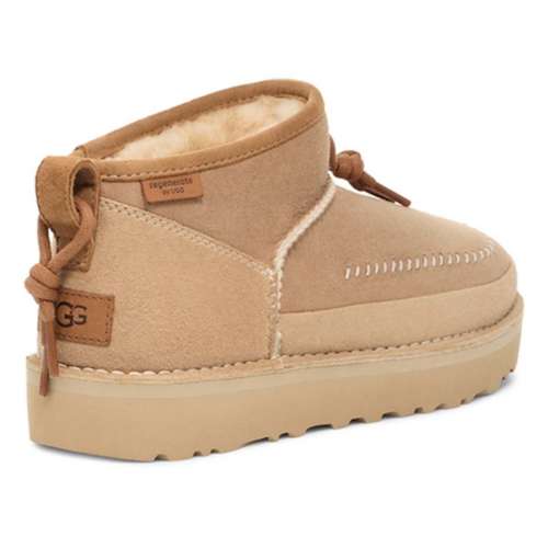 Adult UGG Ultra Mini Crafted Regenerate Shearling Boots