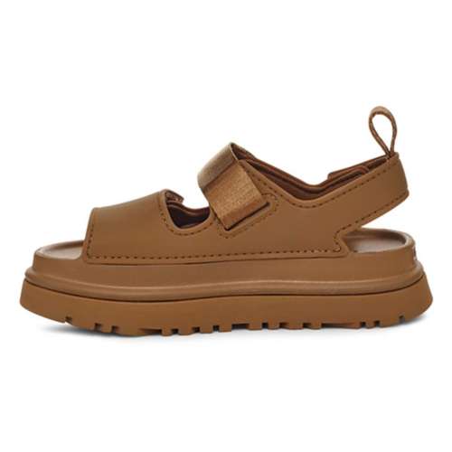 Little Kids' zip ugg Goldenglow Platform Sandals