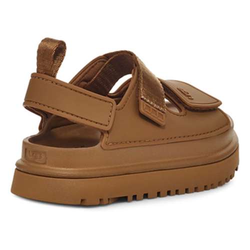 Little Kids' zip ugg Goldenglow Platform Sandals