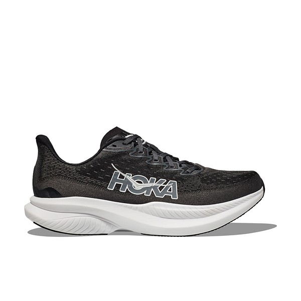 Women's HOKA Mach Running Shoes 6 Regular Black/White