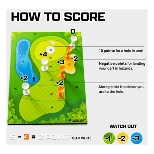 PopDarts PopGolf Set