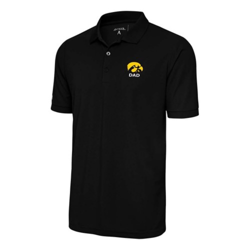 Antigua Iowa Hawkeyes Dad Legacy Pique Polo - Primary Image