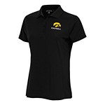 Antigua Women's Iowa Hawkeyes Football Legacy Pique Polo - Thumbnail 1 of 2