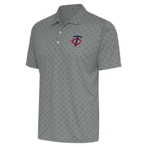 Antigua Minnesota Twins Updated Logo Spark Polo