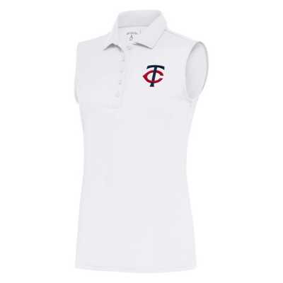 Antigua Women's Indianapolis Colts Tribute Grey Polo