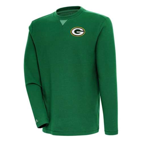 Antigua Men,Women Green Bay Packers Chest Crest Flier Bunker