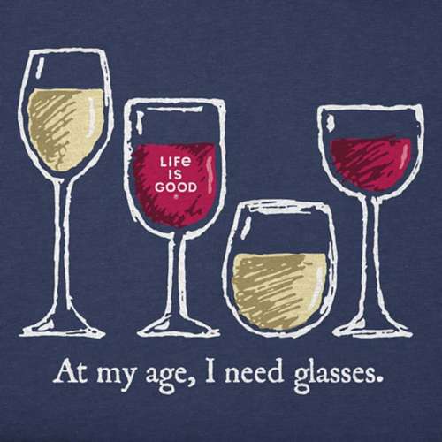 Women's Life is Good I Need Wine V-Neck T-Shirt