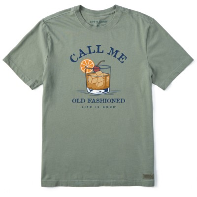 Men's Life is Good Call Me Old Fashioned T-Shirt